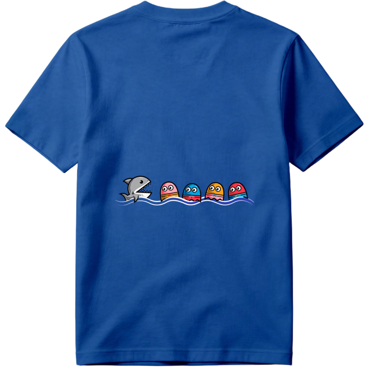 Pac-Man and the Shark - Tee
