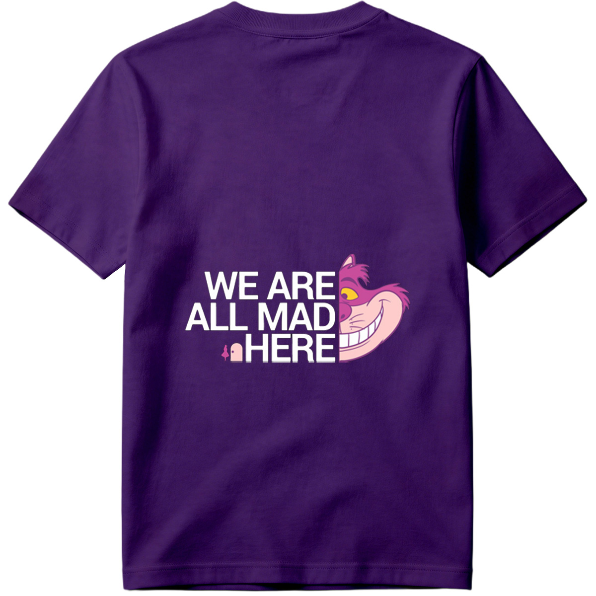 Alice in Wonderland - Cheshire Cat: We Are All Mad Here - Tee