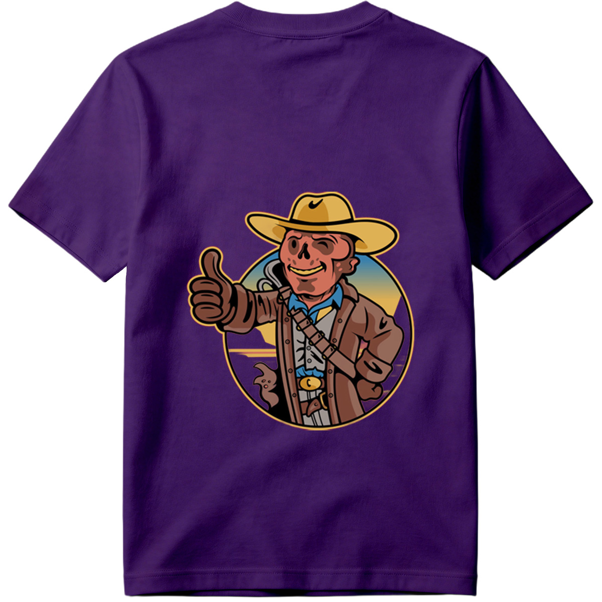 Cowboy Skeleton Thumbs Up - Tee