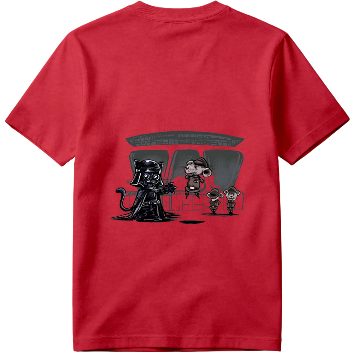Darth Cat and Mouse Troopers - Tee