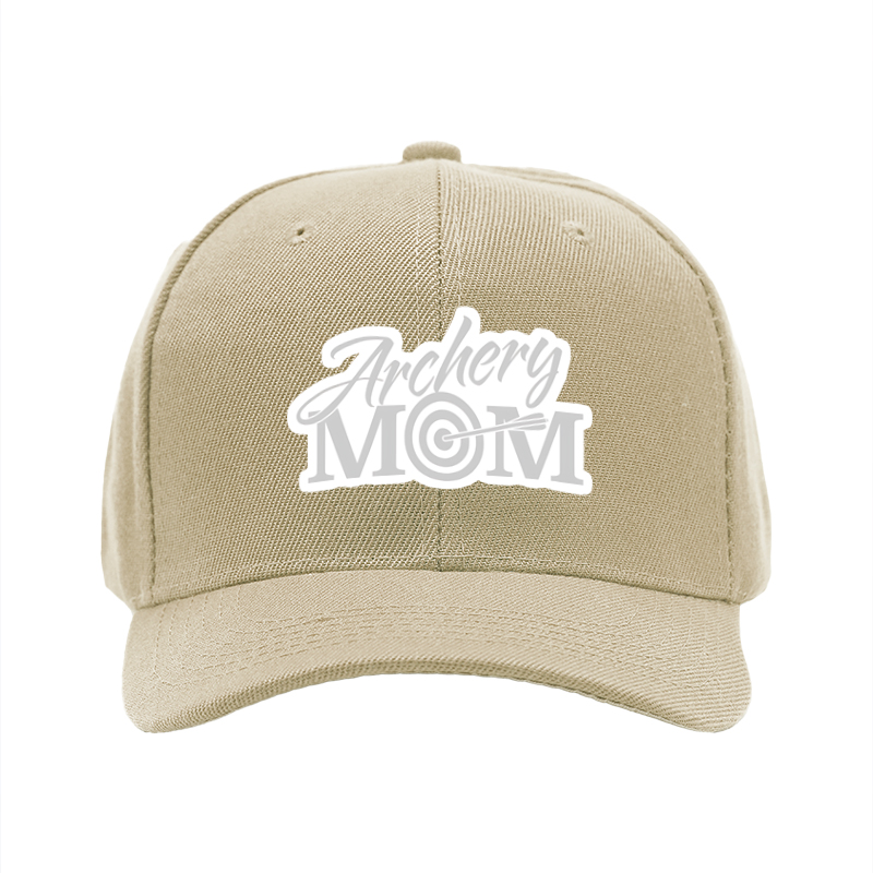 1pc New Baseball Cap Archery MOM Print Design Unisex Adjustable Hat for Outdoor Activities and Sports Fans Adults