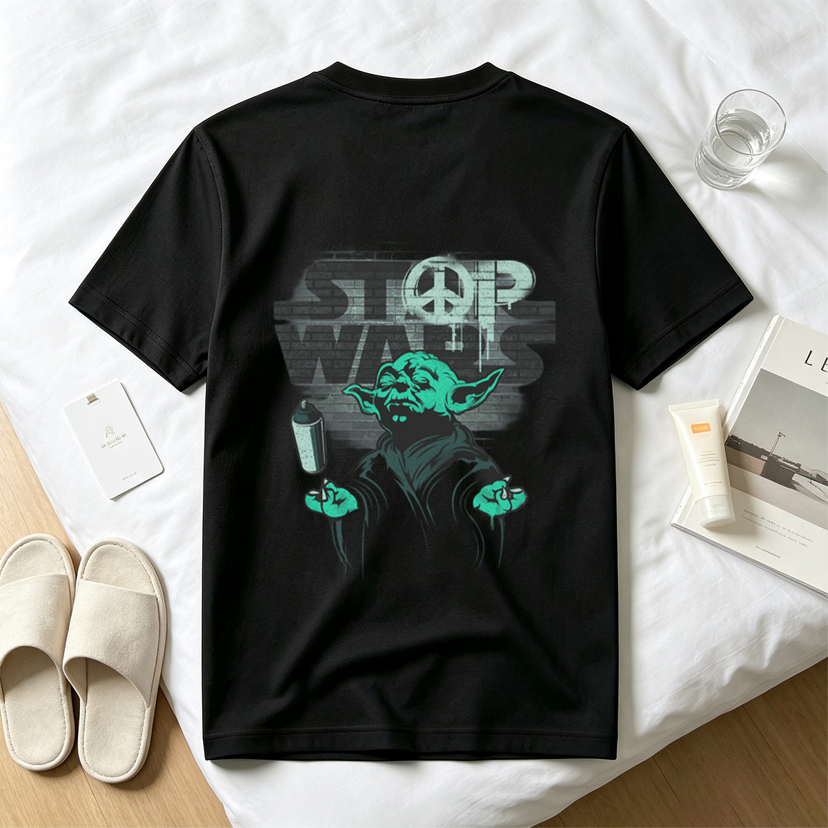 Stop Wars: Yoda Peace Protest - Tee