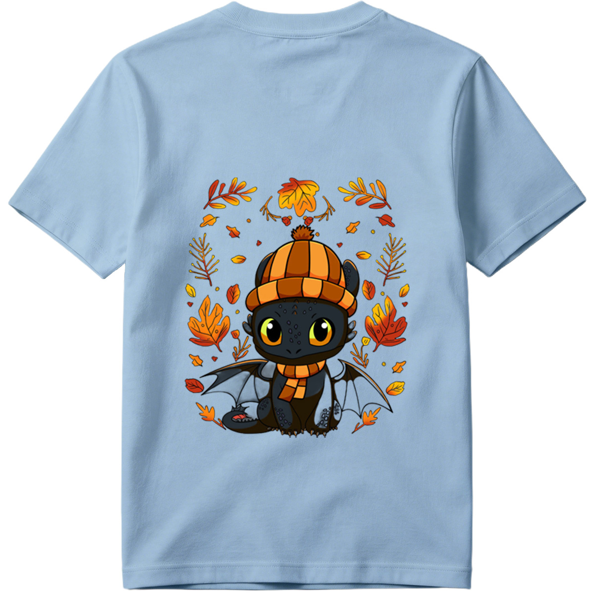 How to Train Your Dragon: Toothless in Autumn Attire - Tee