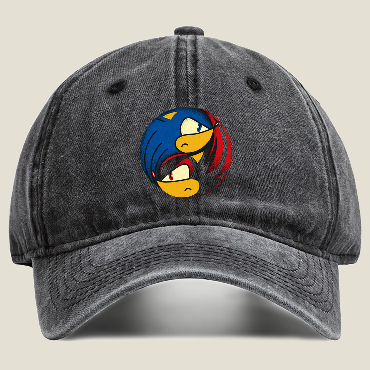 Sonic the Hedgehog: Dual Faces - Washed Denim - Baseball Cap