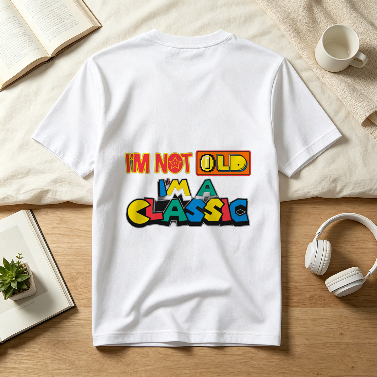 I'm Not Old, I'm a Classic - Retro Gaming Style Design - Tee