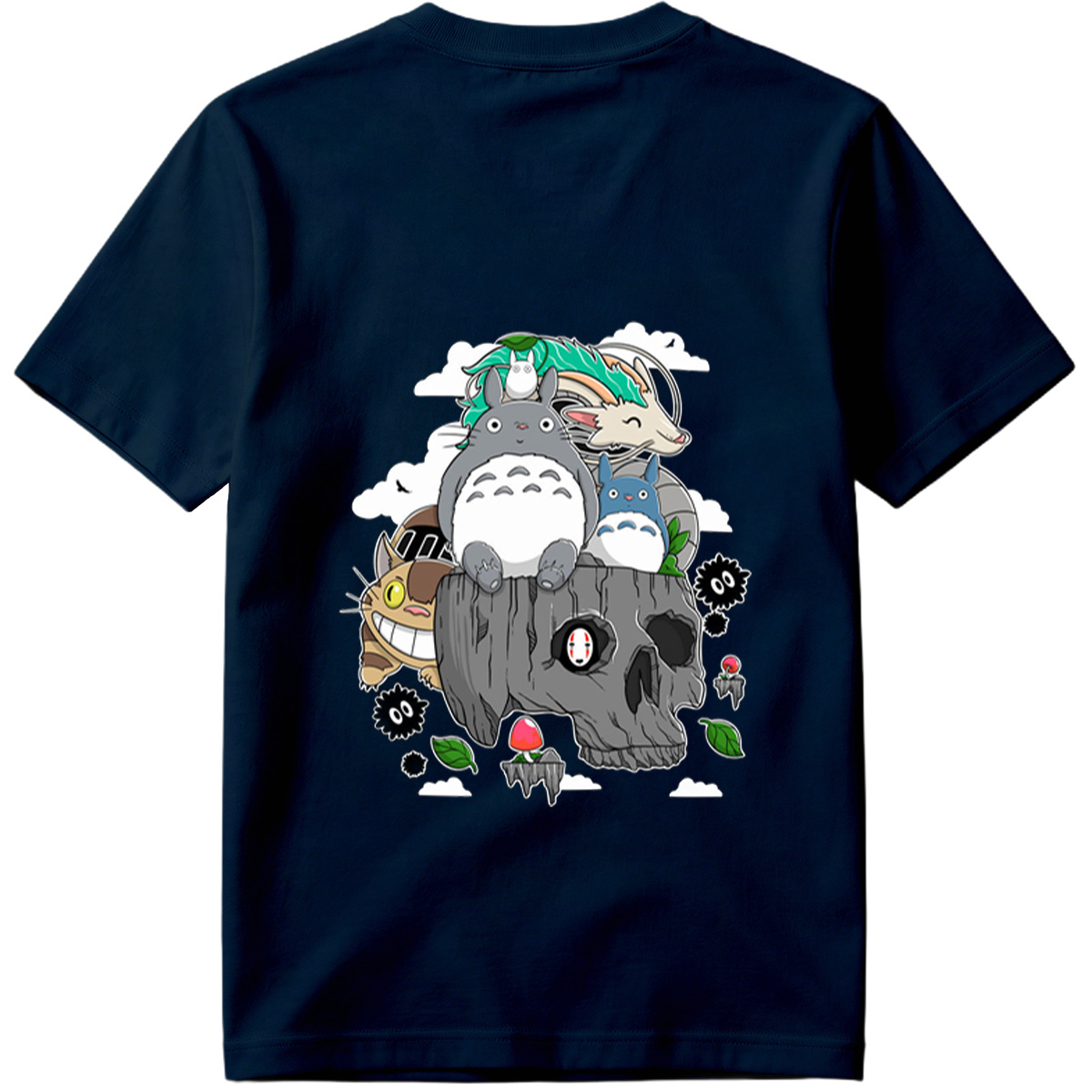 Studio Ghibli Characters Collage - Tee