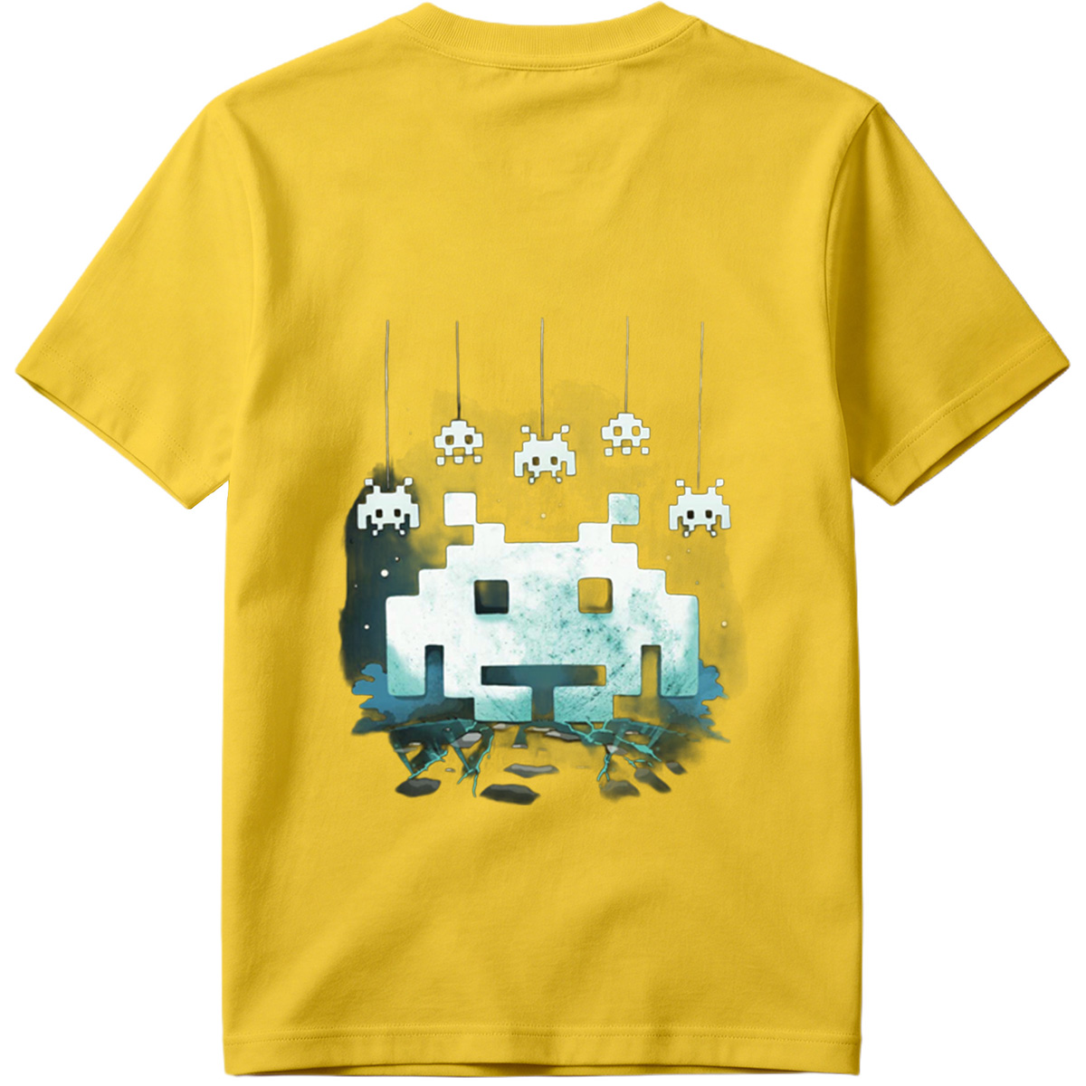 Space Invaders: Classic Aliens in Pixel Art - Tee