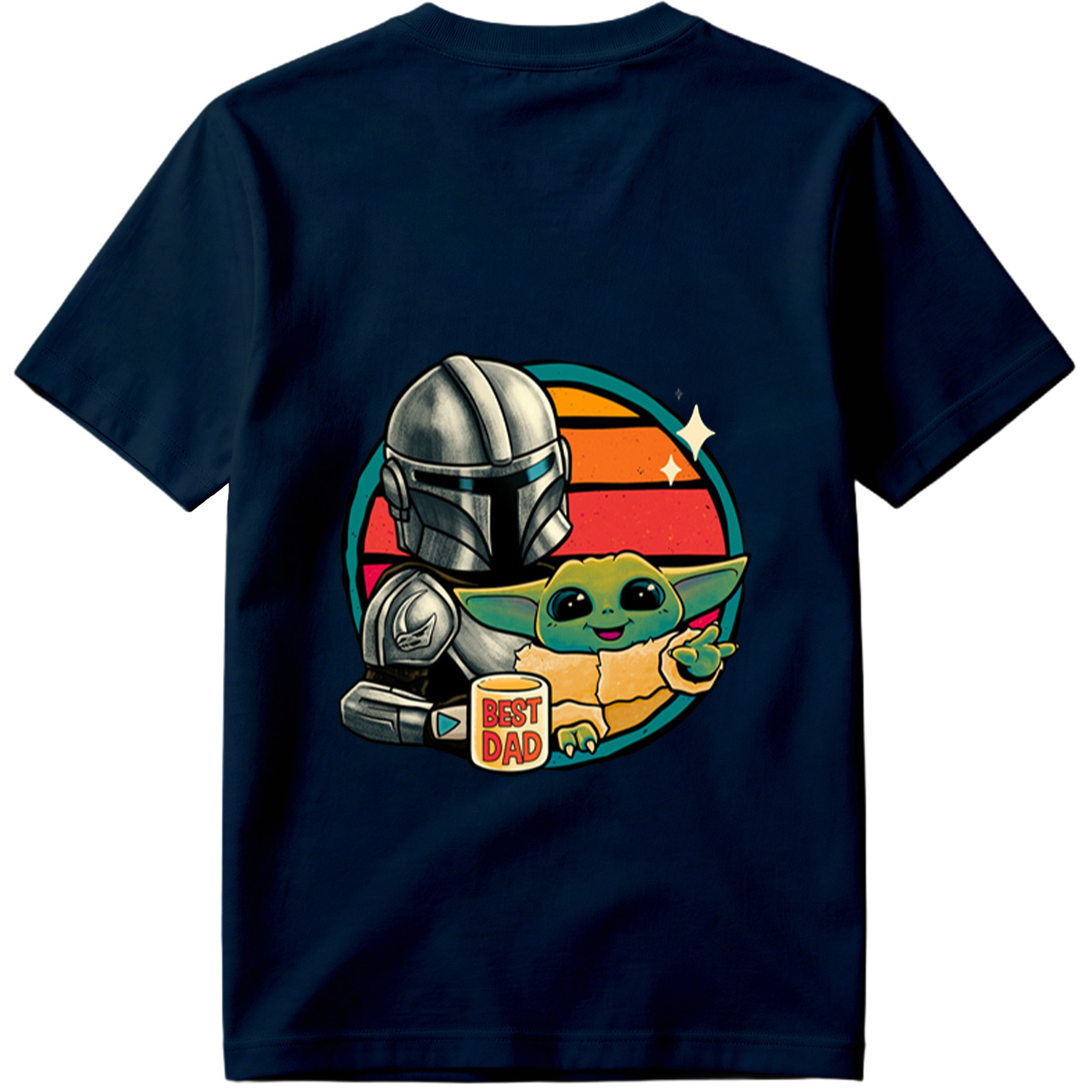 The Mandalorian and Grogu Best Dad - Tee