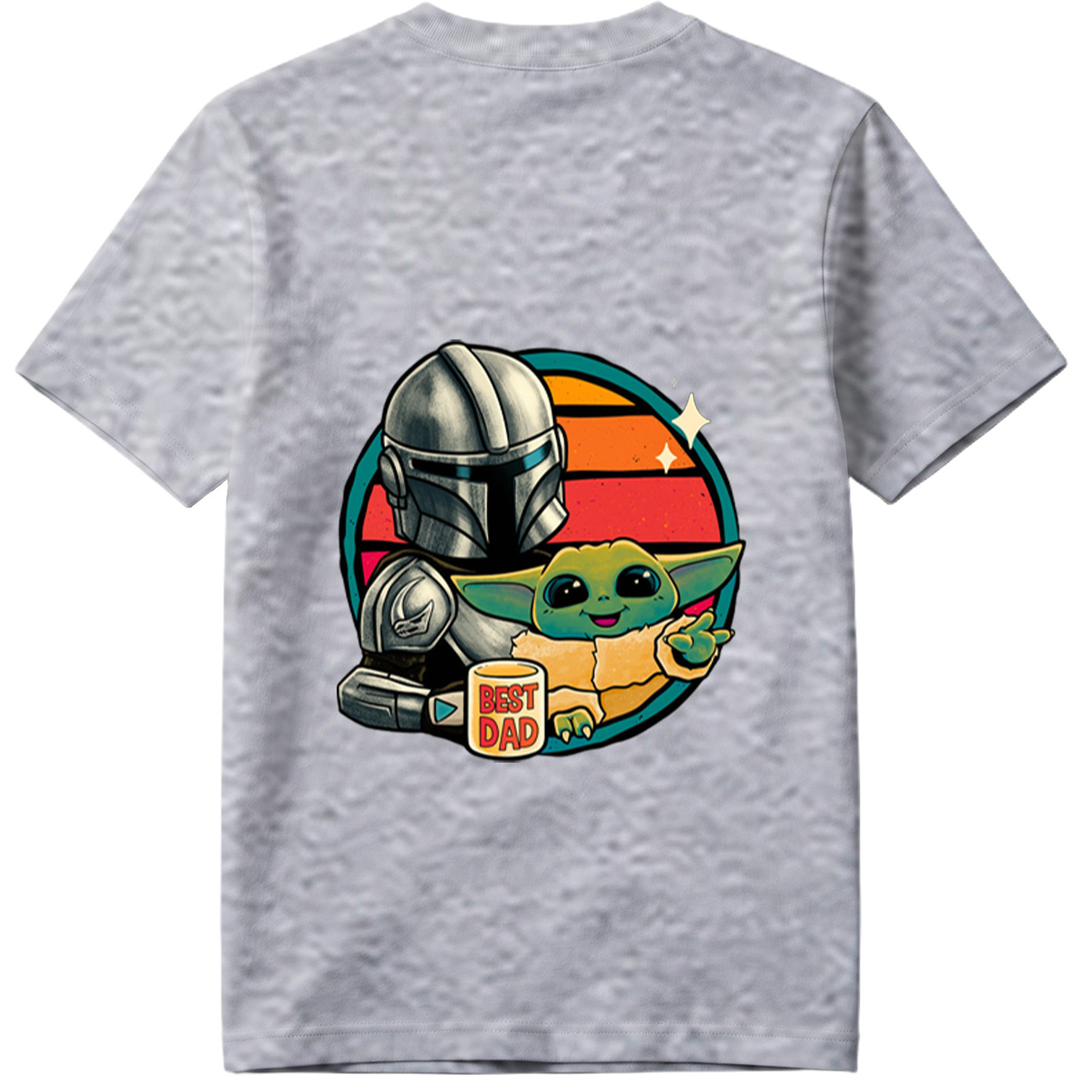The Mandalorian and Grogu Best Dad - Tee