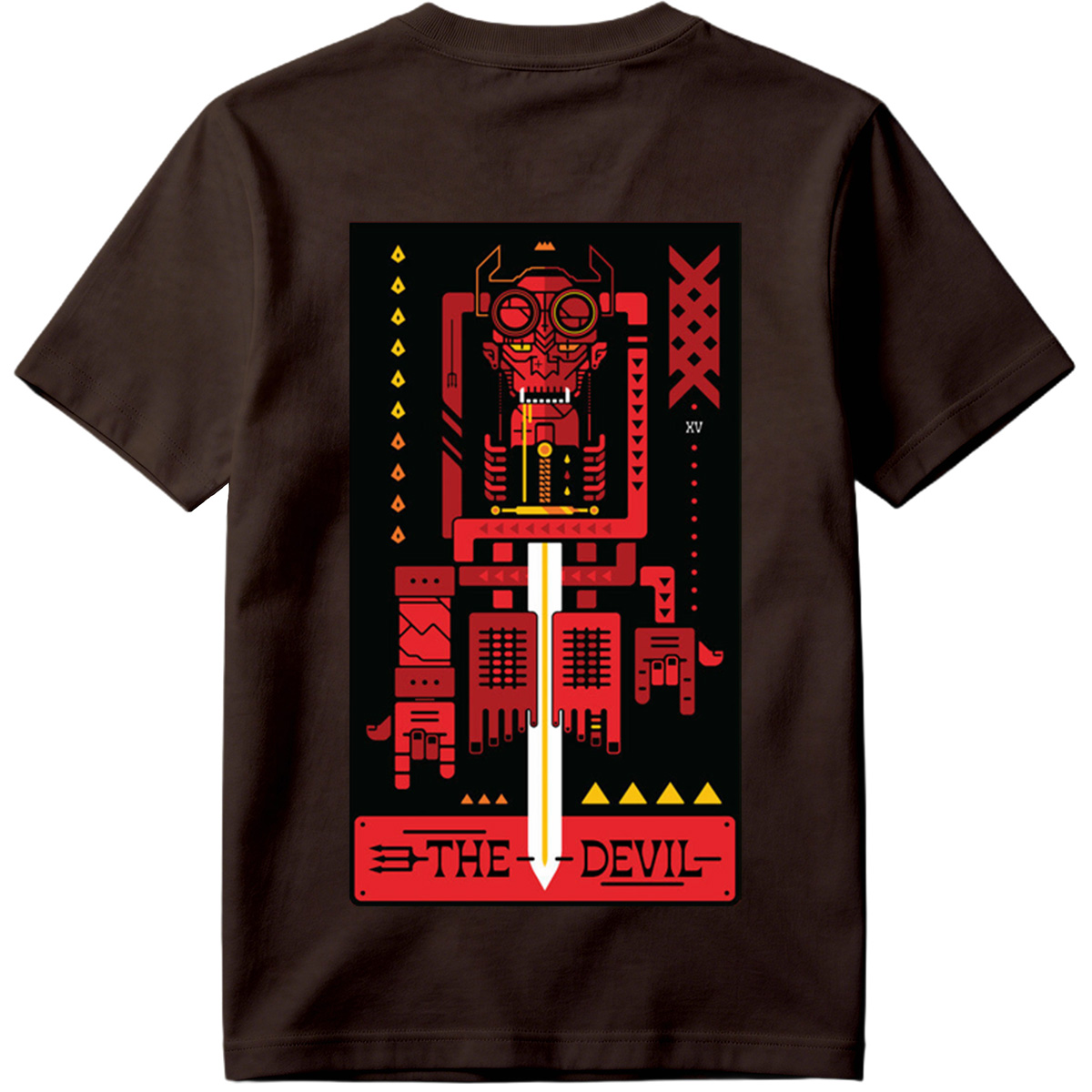 The Devil - Cybernetic Tarot Card - Tee