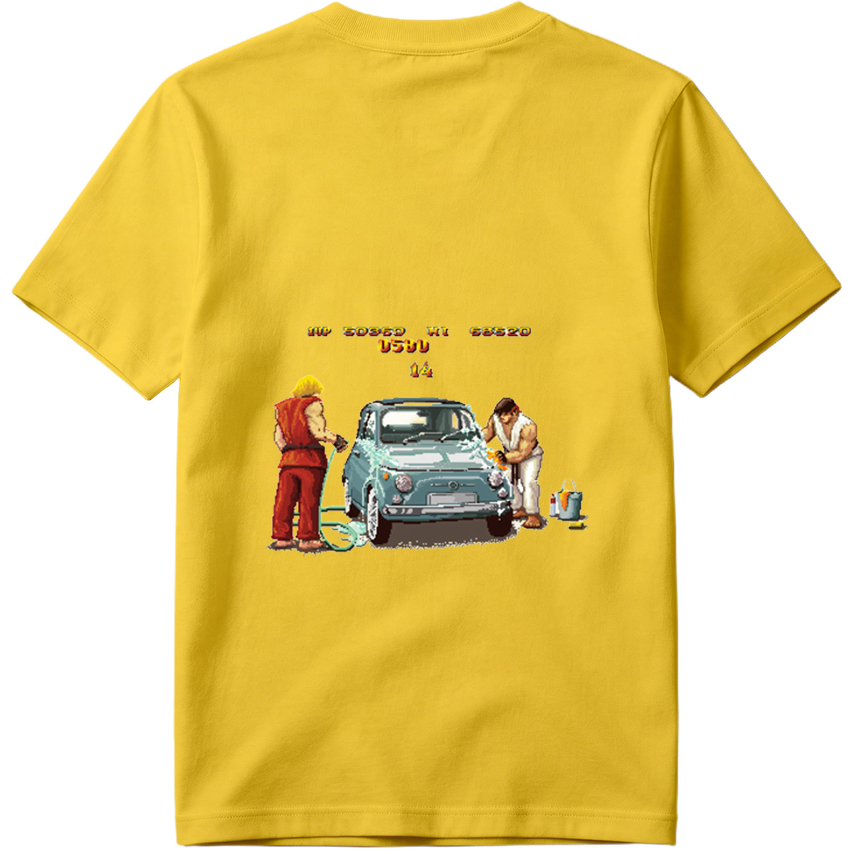 Street Fighter: Ryu and Ken Wash Car - Tee