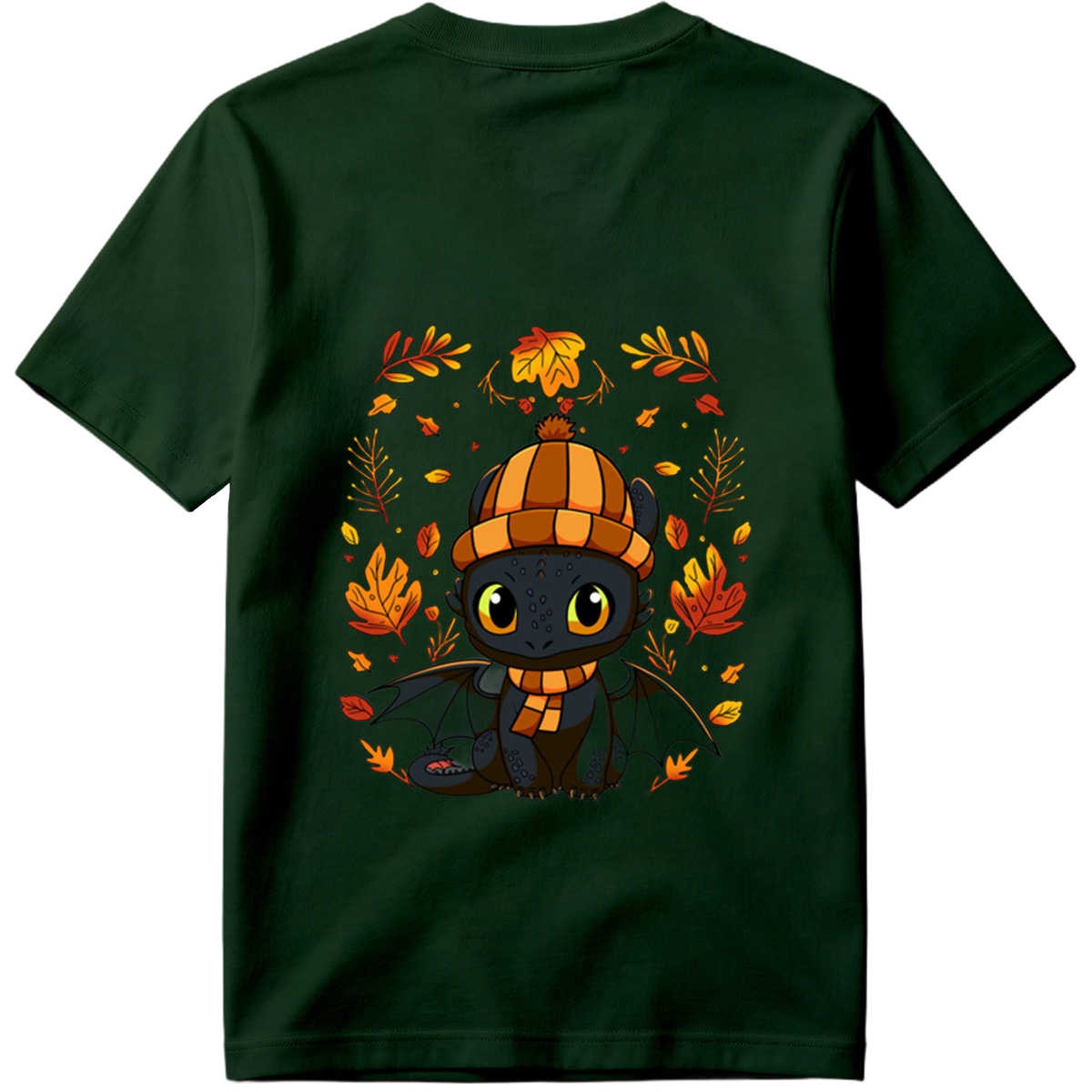 How to Train Your Dragon: Toothless in Autumn Attire - Tee