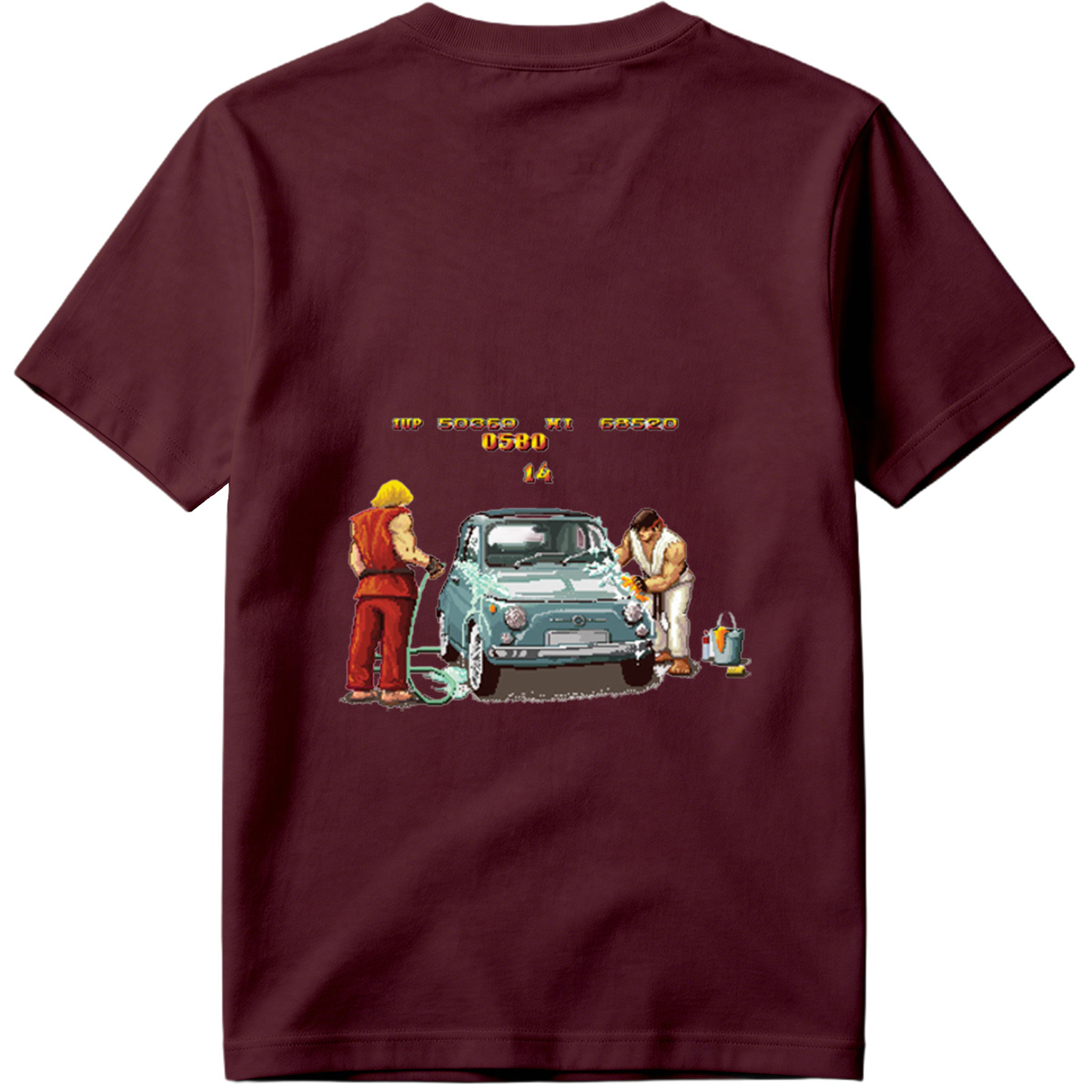 Street Fighter: Ryu and Ken Wash Car - Tee