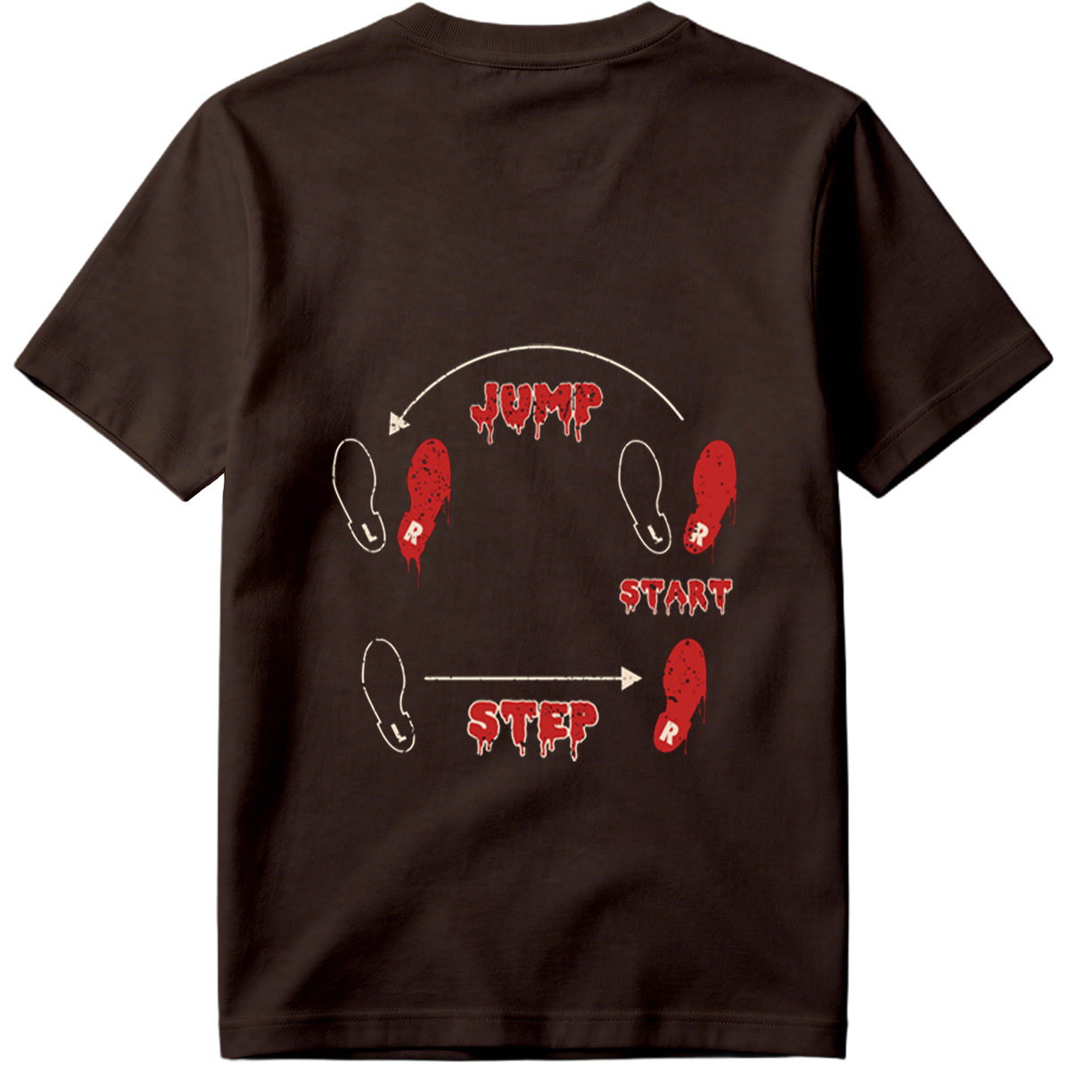 Jump Step Start: Footprint Dance Move Guide - Tee