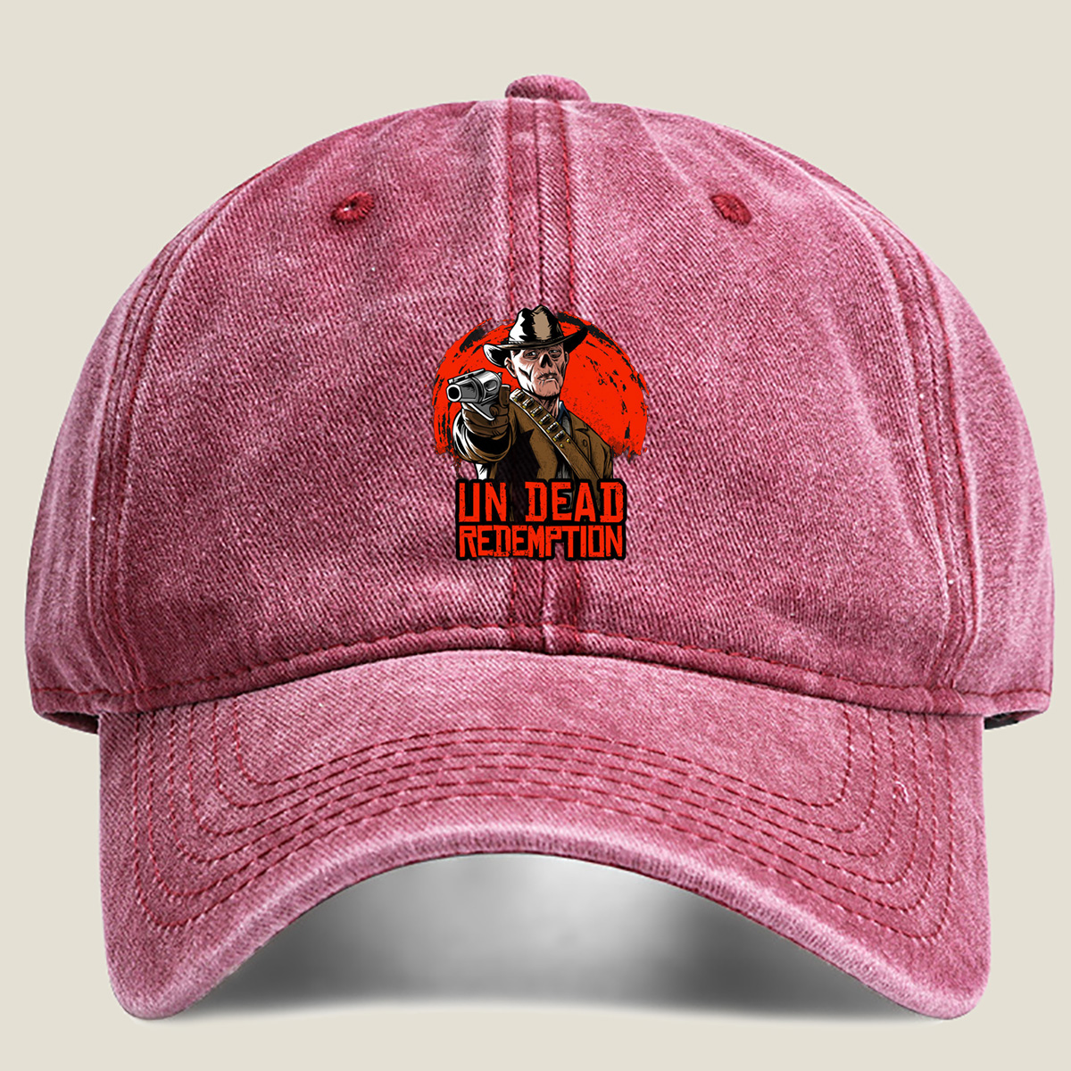 Undead Redemption: The Gunslinger - Washed Denim - Baseball Cap