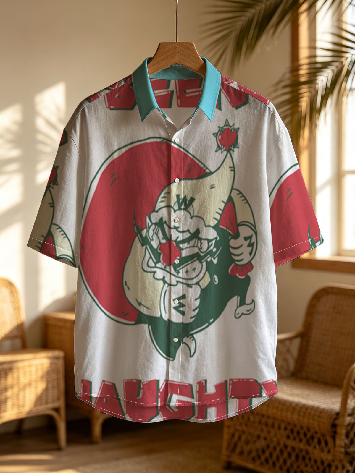 Been Naughty: Santa with a Mischievous Twist -  Shirt