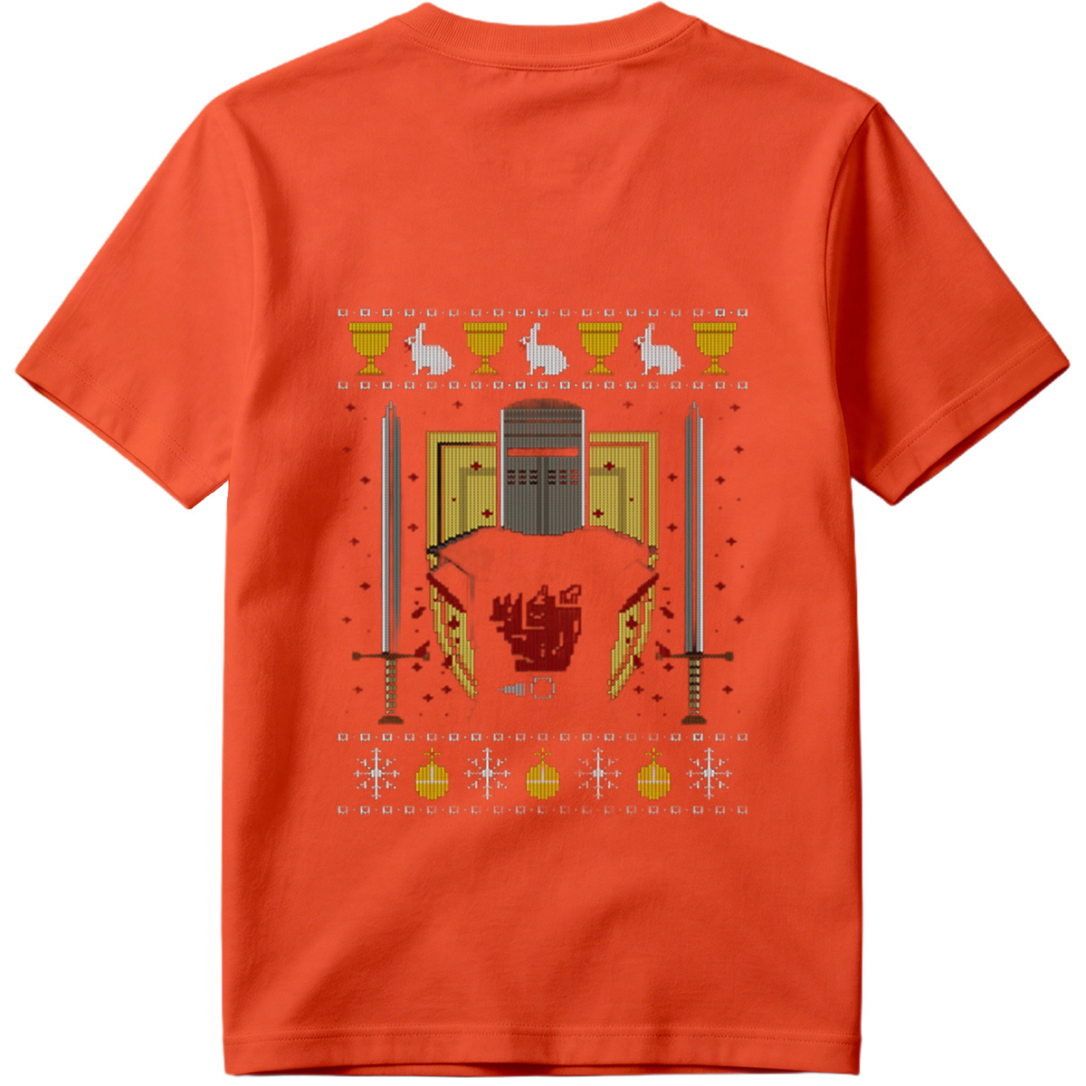 Game of Thrones: Iron Throne and White Walkers Holiday Design - Tee