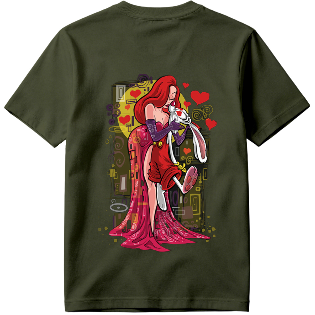 Lucky Luke: Red Haired Woman and White Rabbit - Tee