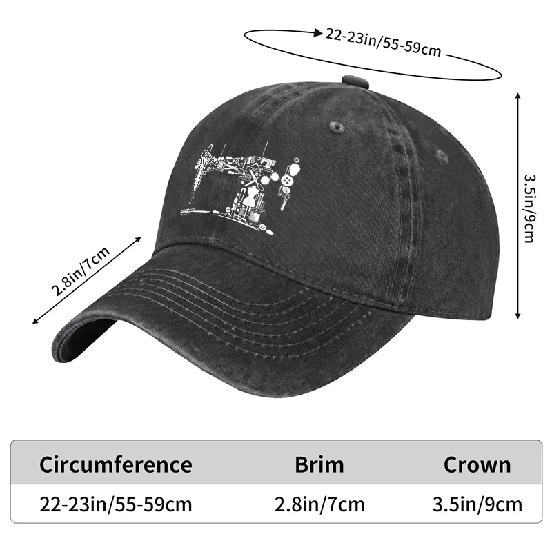 New Baseball Cap Thinking of a Masterplan Print Unisex Adjustable Hat for Outdoor Activities, Streetwear Fashion, Youth & Adults