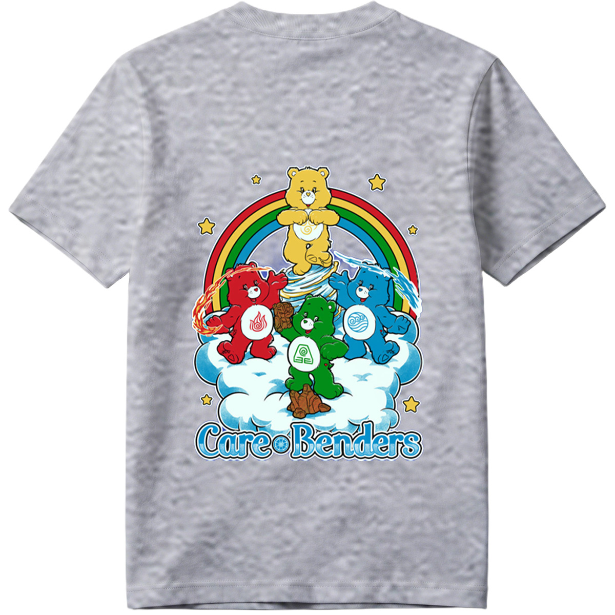 Care Bears and Avatar: The Last Airbender Crossover - Care Benders - Tee