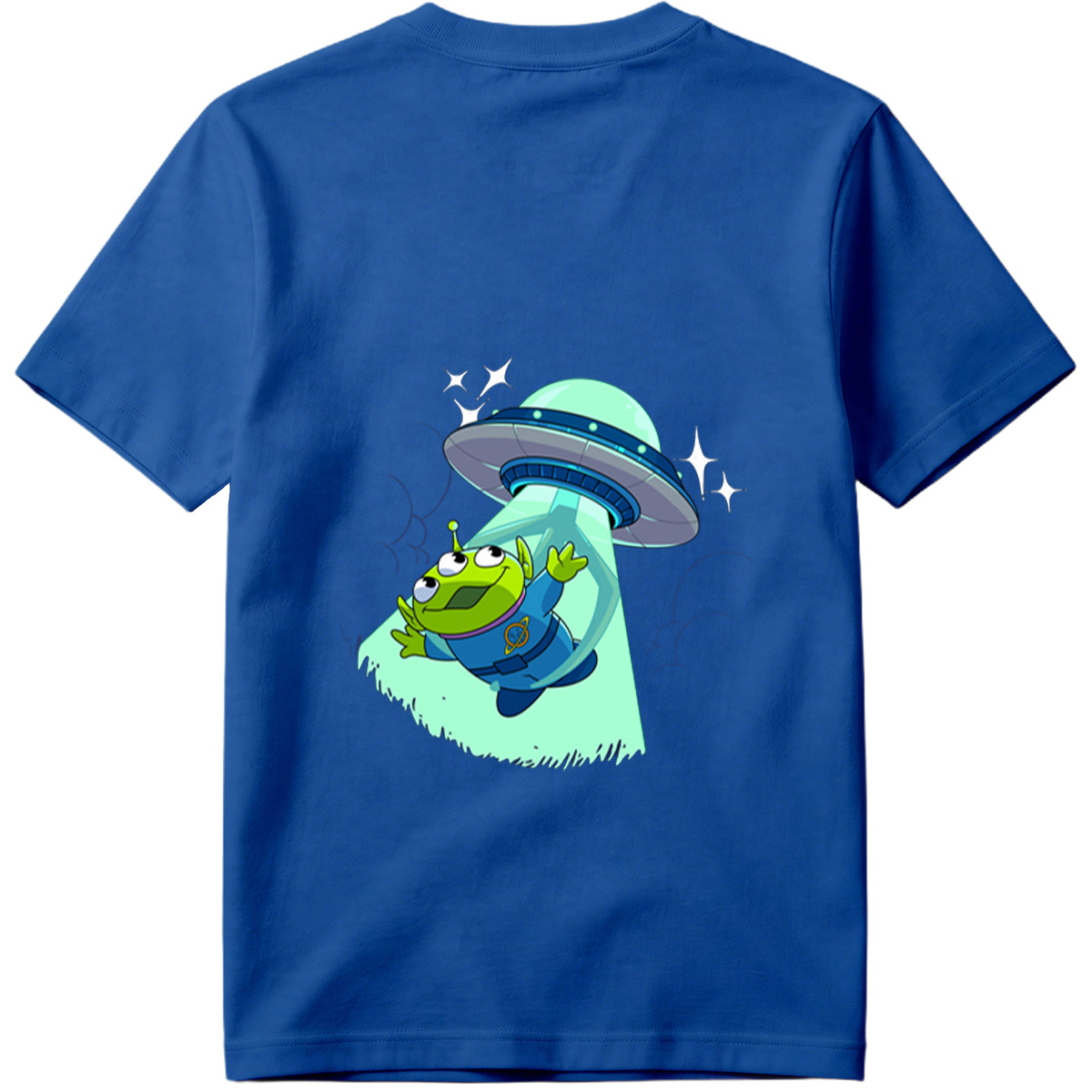 Alien from Toy Story Abducted by UFO - Tee