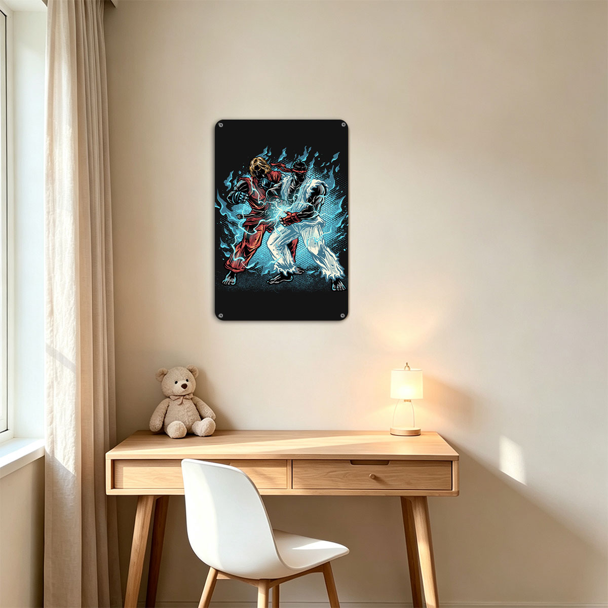 Ryu vs. Ken: Street Fighter Clash - painting