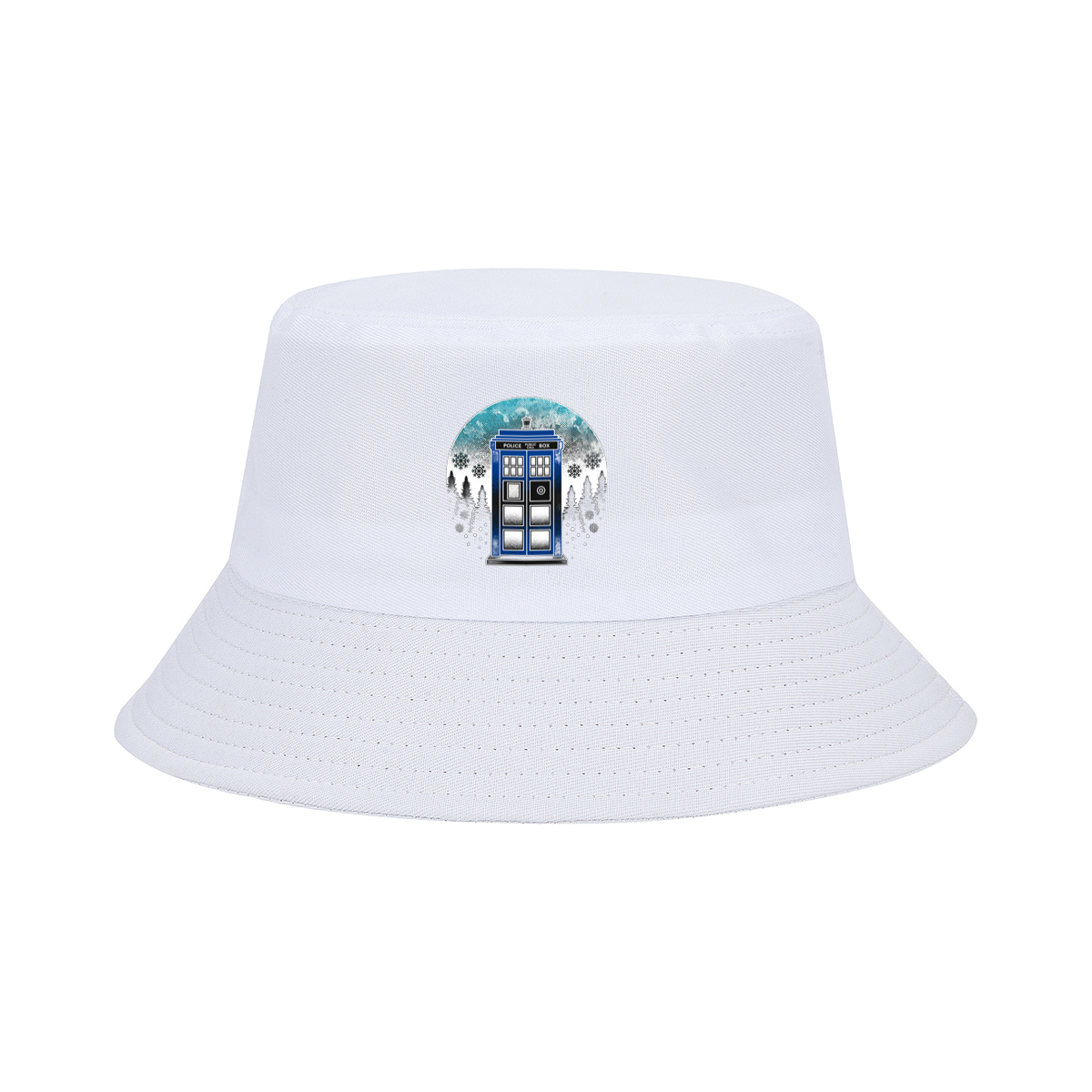 TARDIS in Winter Wonderland - Fisherman's Hat