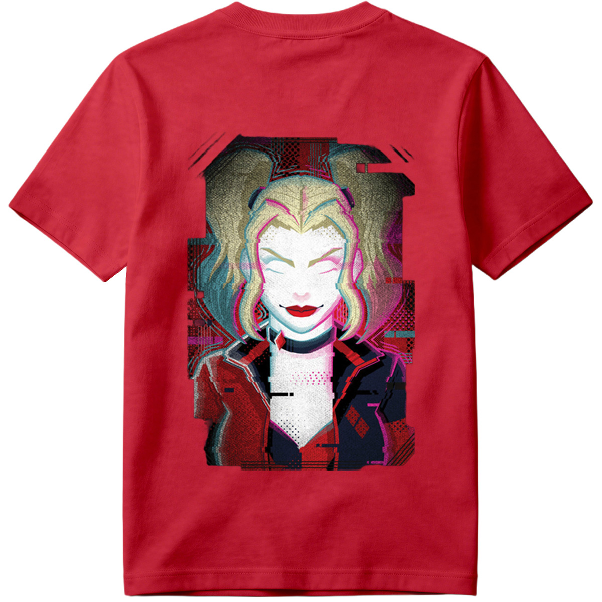 Harley Quinn: Glitch Portrait - Tee