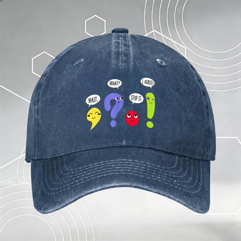 New Baseball Cap with Christmas Tooth Tree Print and 