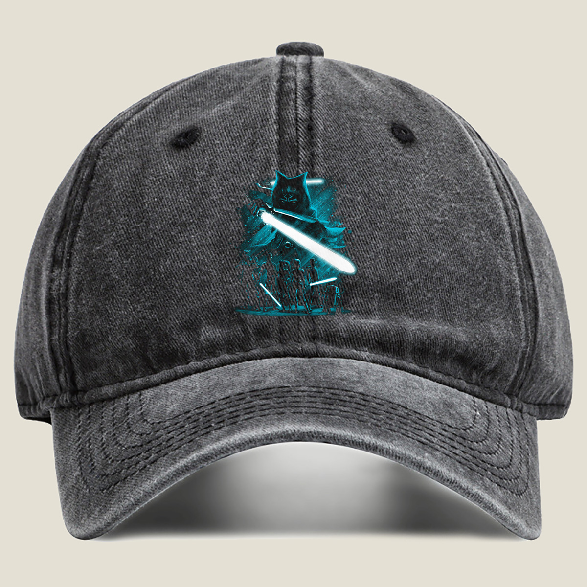 Star Wars: The Mandalorian and the Jedi - Washed Denim - Baseball Cap