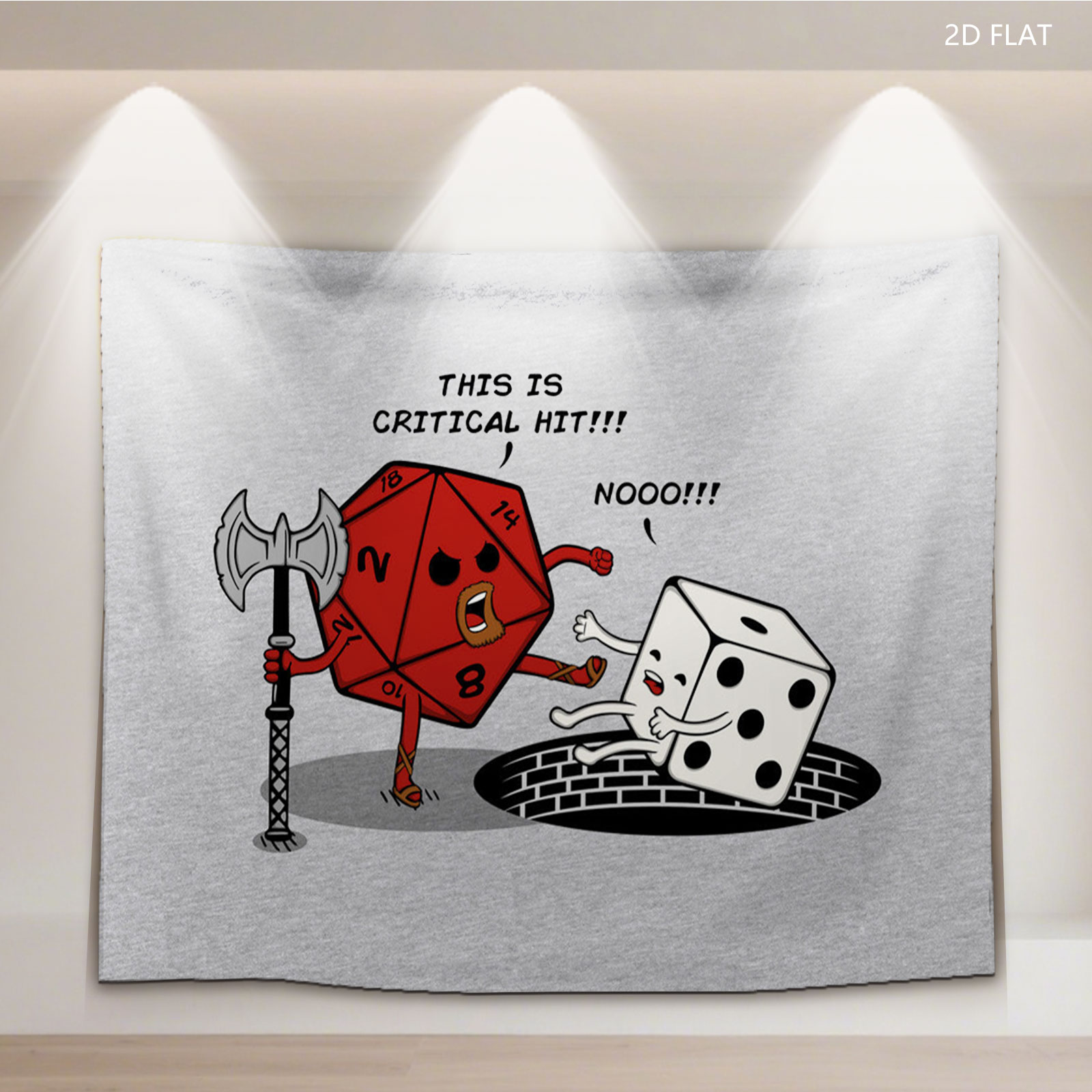 D20 Warrior vs D6: Critical Hit Chaos - Tapestry
