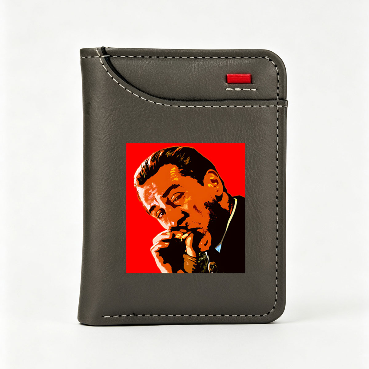 Leonardo DiCaprio in a Pop Art Style Portrait - Vertical Style Wallet