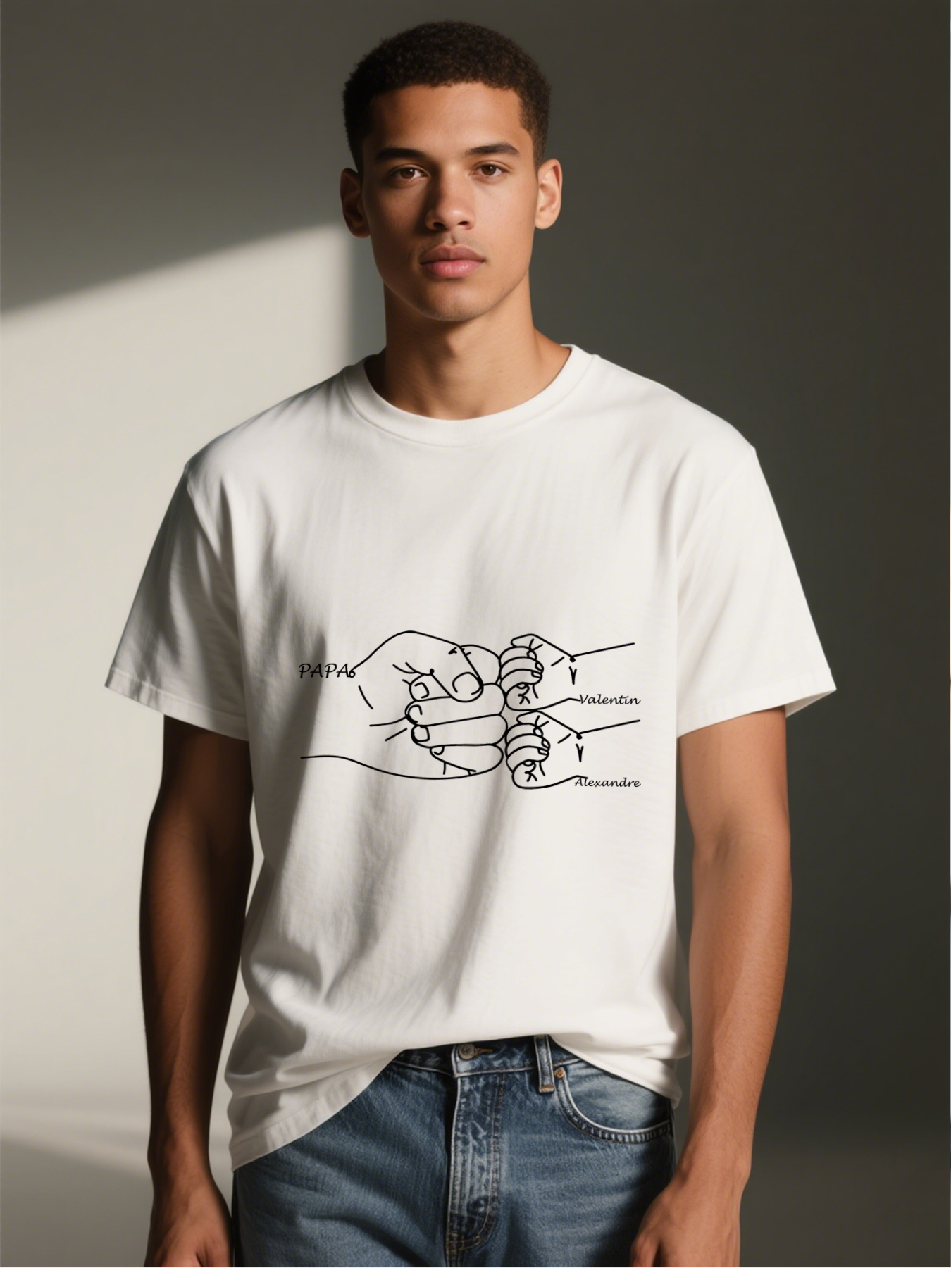 Men's Printed T-Shirt with Abstract Line Art Design, Casual Round Neck Lightweight Breathable Summer Short Sleeve T-Shirt for Everyday Wear, Outdoor Activities, and Urban Lifestyle, Suitable for Young Adults and Trend-Focused Men