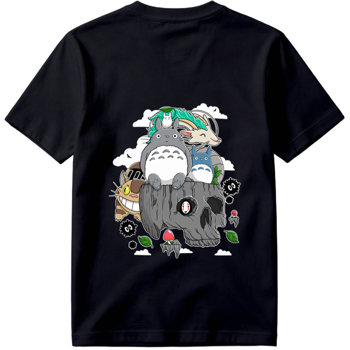 Studio Ghibli Characters Collage - Tee