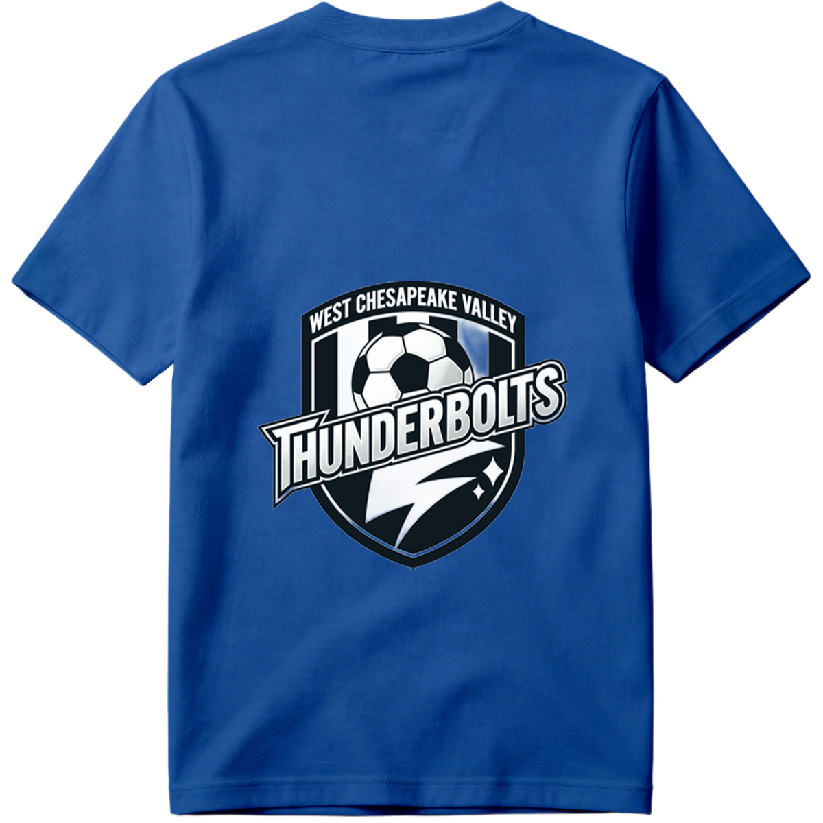 West Chesapeake Valley Thunderbolts Soccer Team Logo - Tee