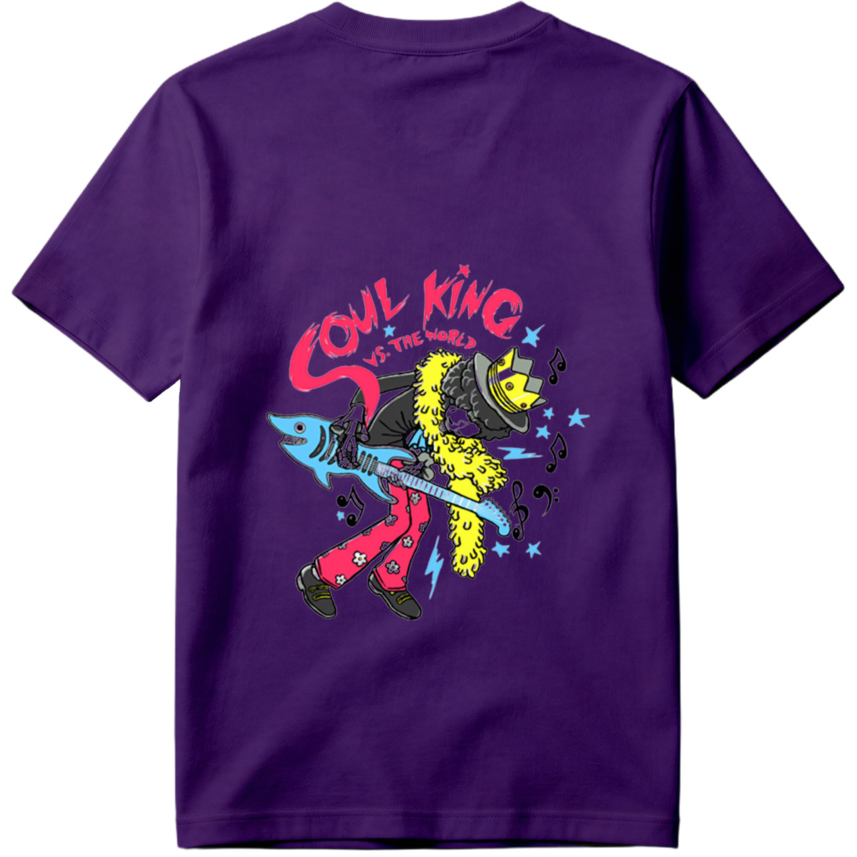 Soul King vs. The World: Electric Guitar Showdown - Tee