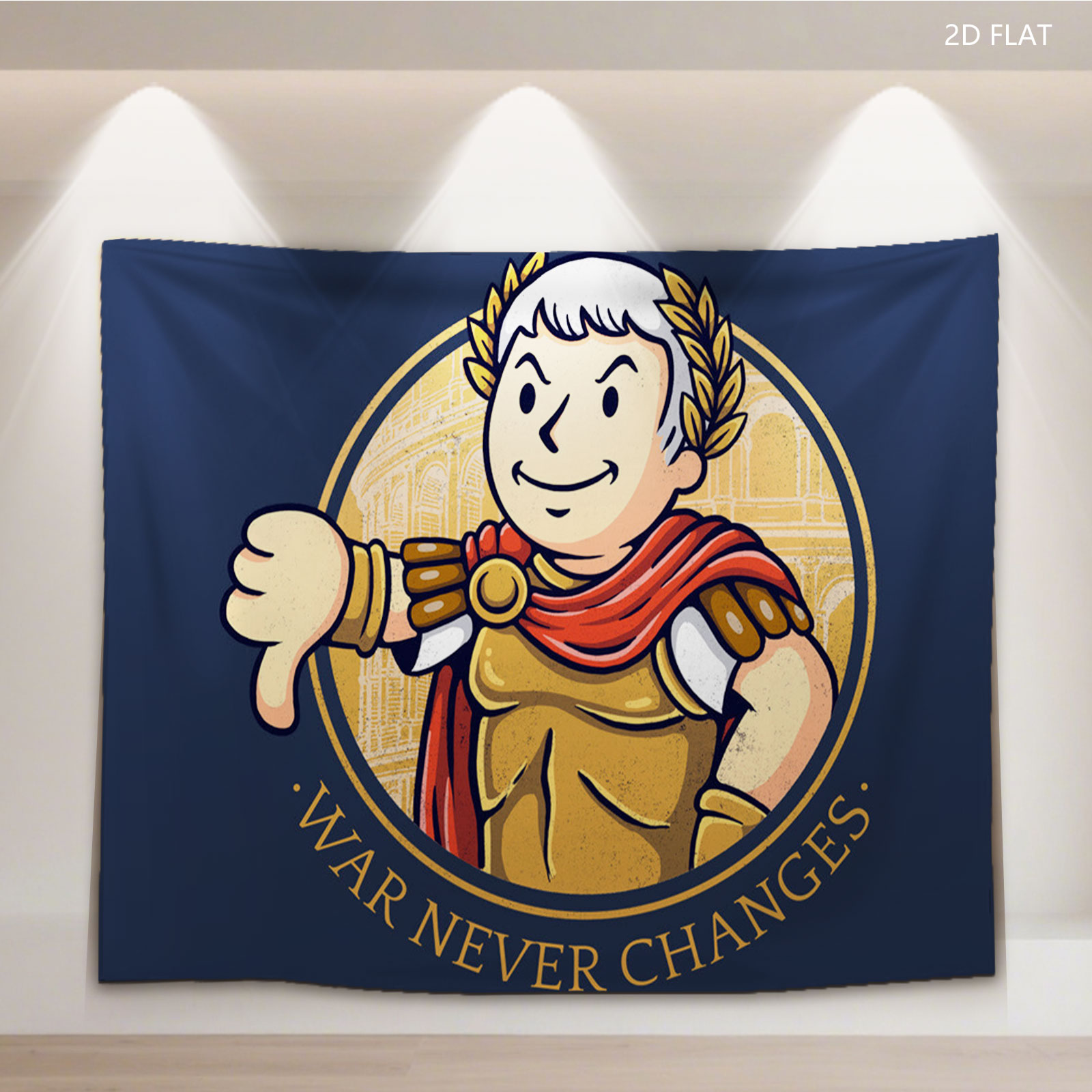 Roman Emperor with Thumbs Down: 