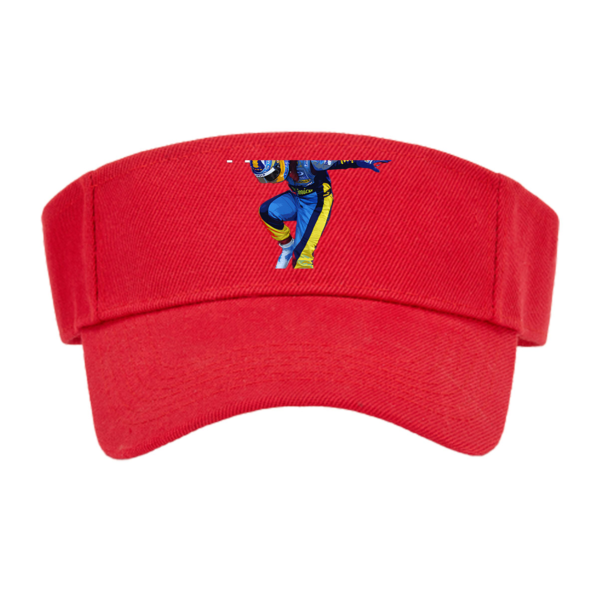 Fernando Alonso in Action: Formula 1 Racing Legend -  Visor cap