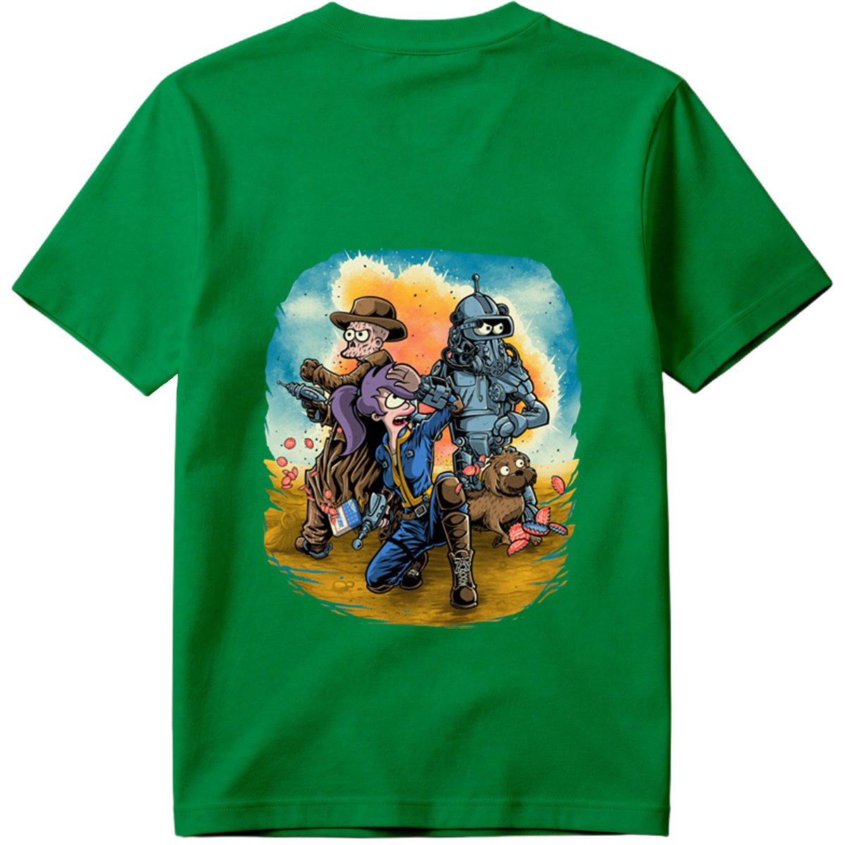 Futurama: Fry, Bender, and Leela Adventure - Tee