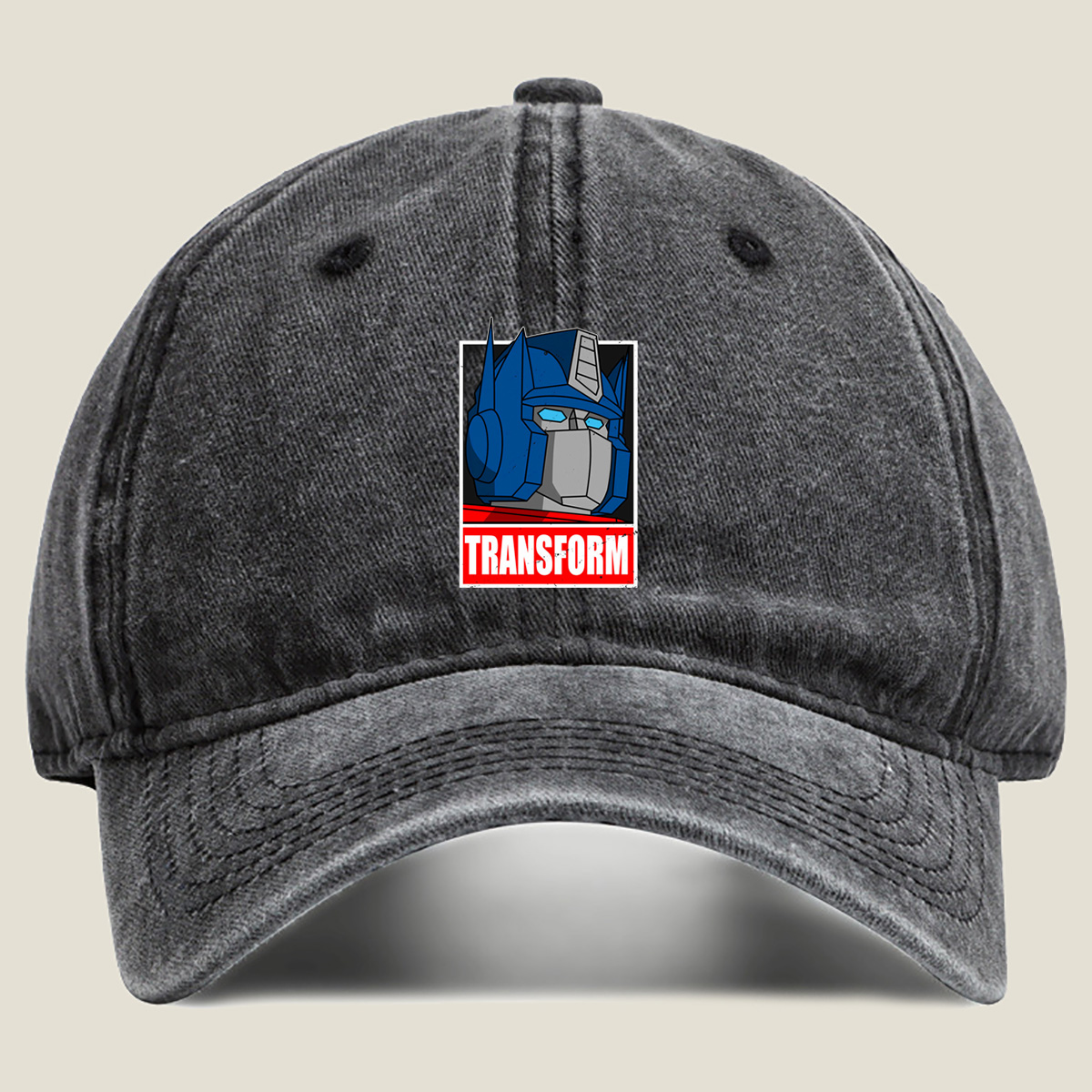 Transformers: Optimus Prime - Washed Denim - Baseball Cap