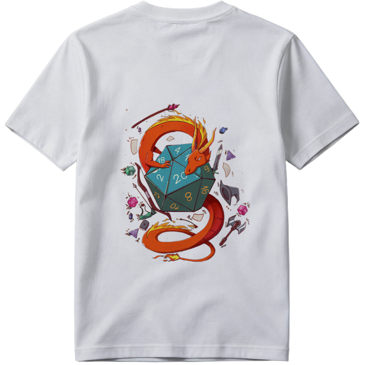 Dragon and D20: Fantasy Adventure - Tee
