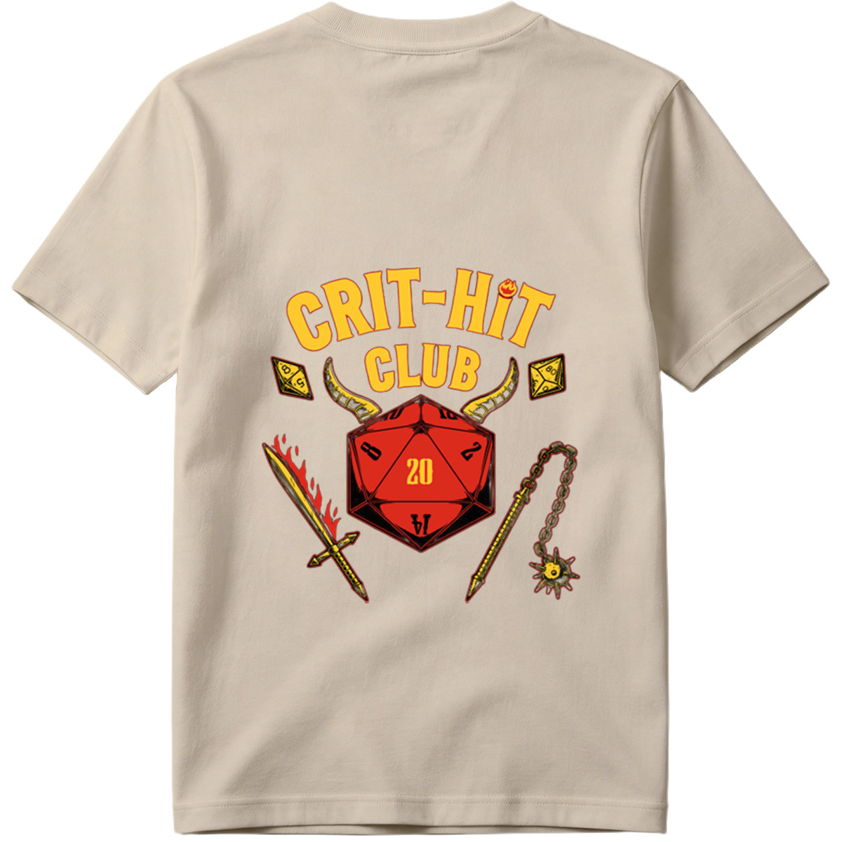 Crit-Hit Club: D&D Dice & Fantasy Gear - Tee