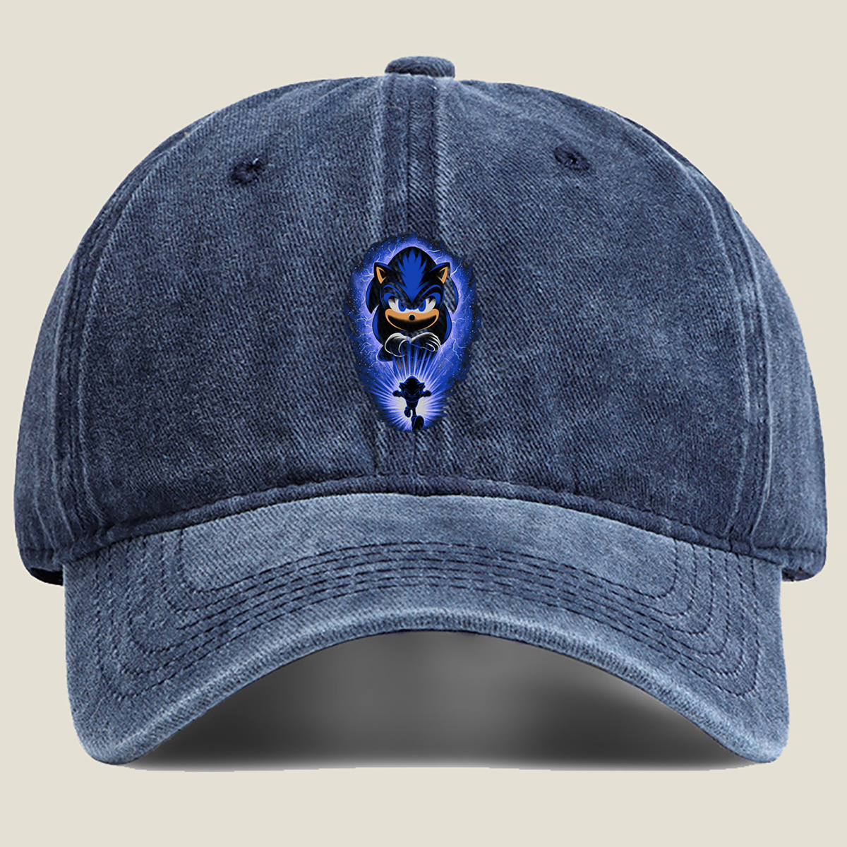 Sonic the Hedgehog: Shadow and Speed - Washed Denim - Baseball Cap