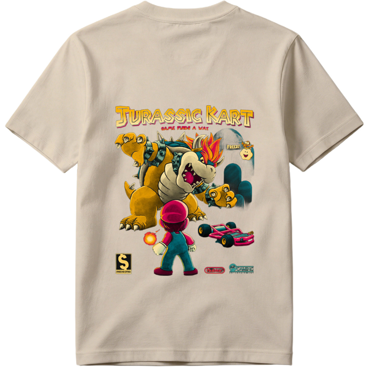 Jurassic Kart: Mario vs Bowser - Tee