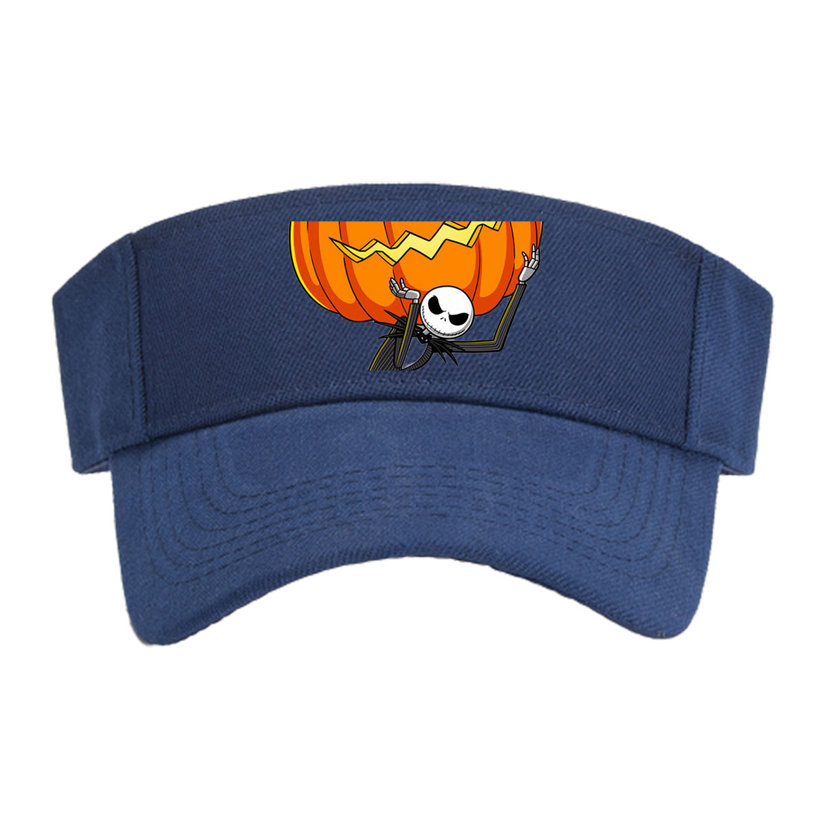 Jack Skellington Holding a Giant Jack-o'-Lantern -  Visor cap