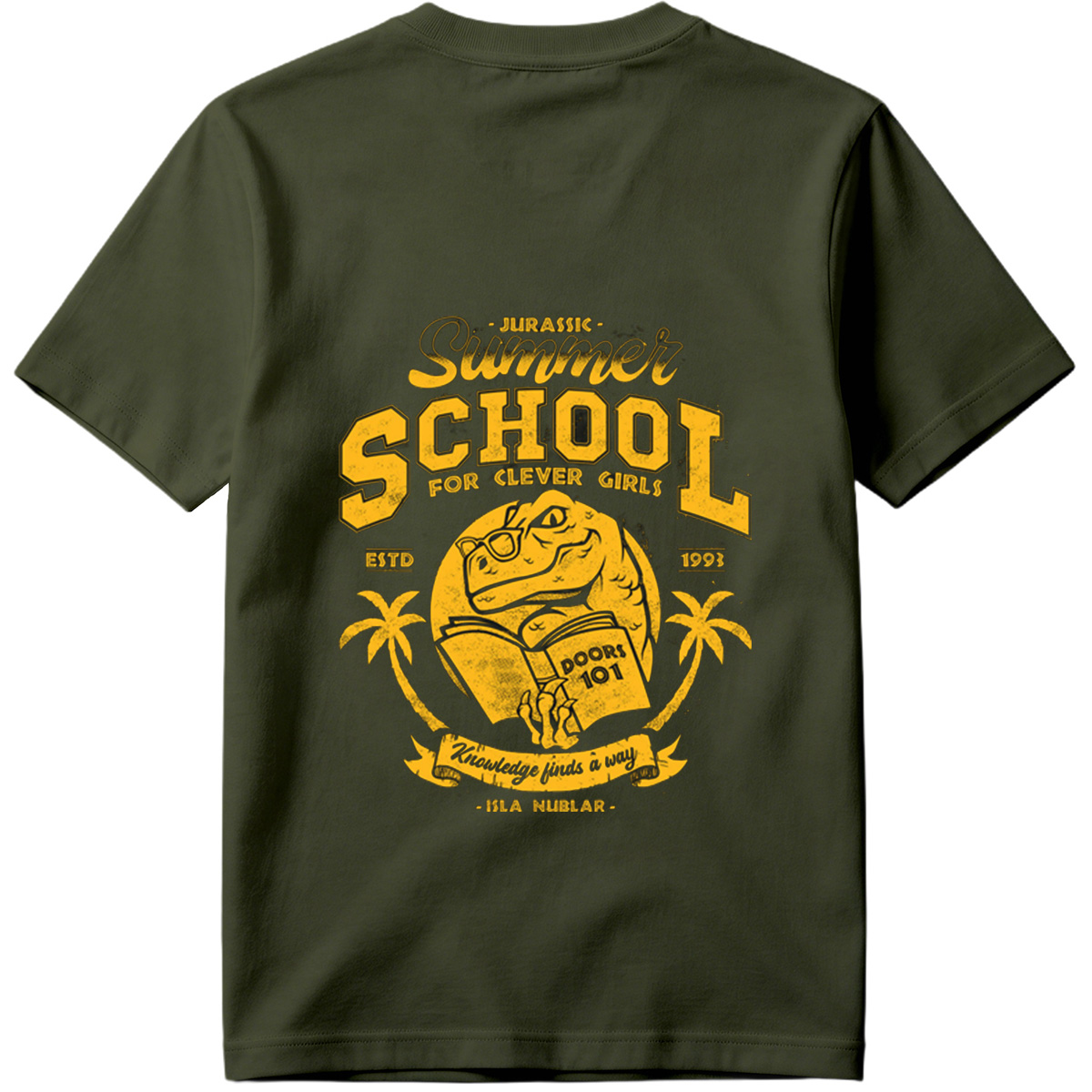 Jurassic Summer School for Clever Girls - Isla Nublar - Tee