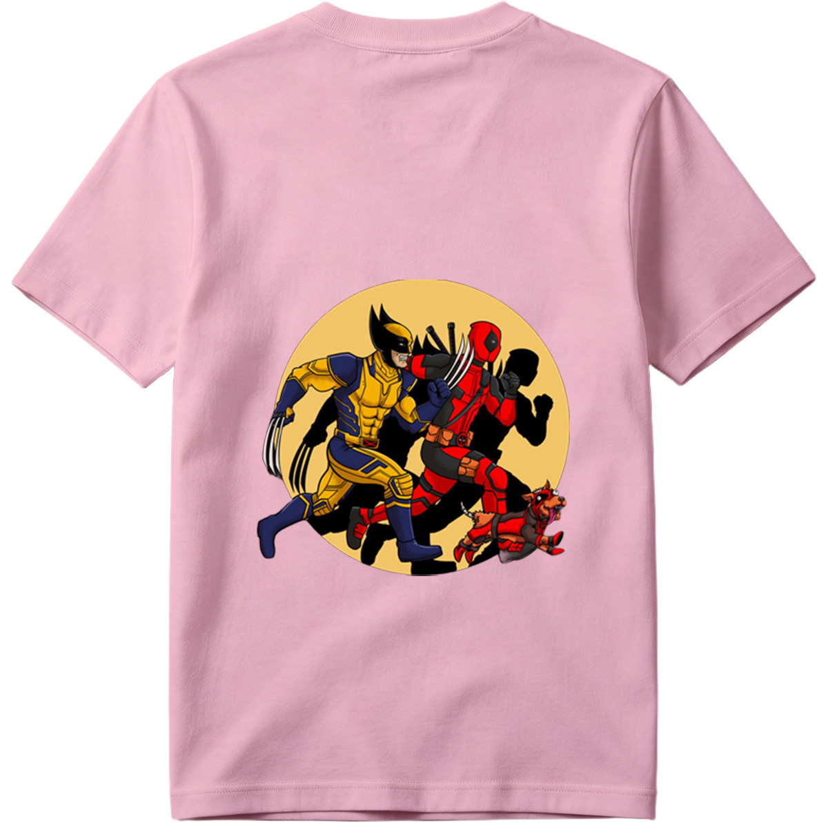 Wolverine and Deadpool with Dogpool - Tee