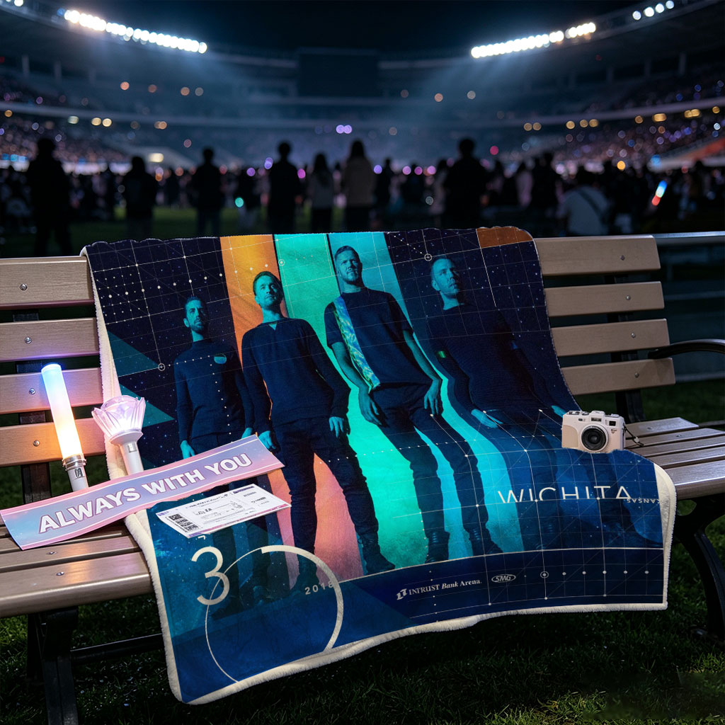 Imagine Dragons Live Performance in Wichita 2016 Concert Poster - Blankets