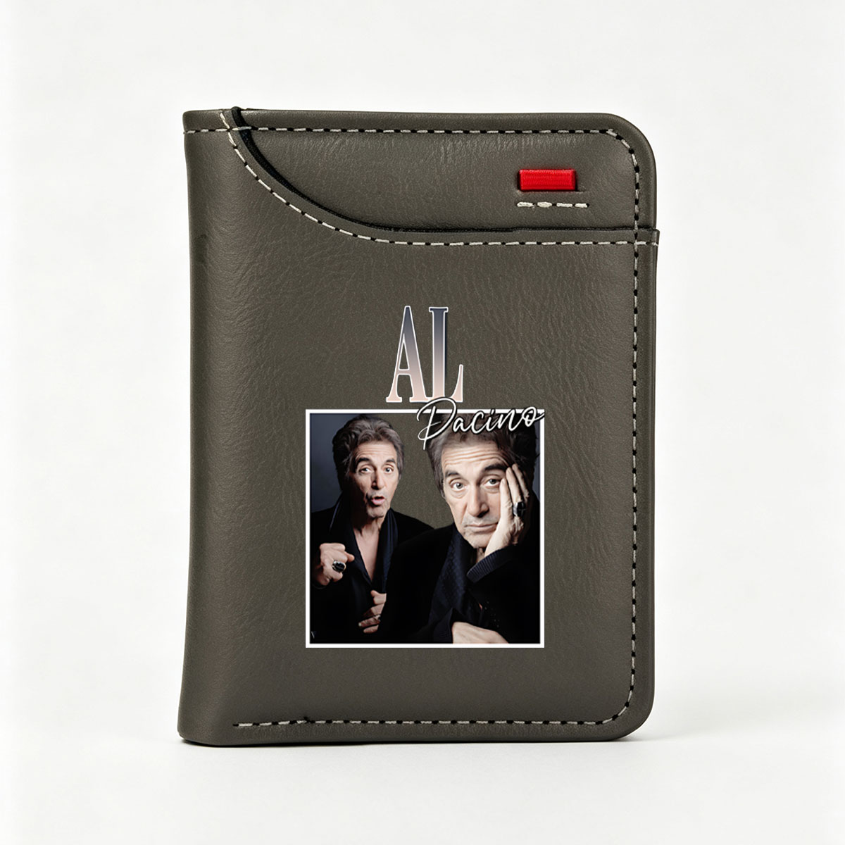 Al Pacino: Dual Portraits of the Legendary Actor - Vertical Style Wallet