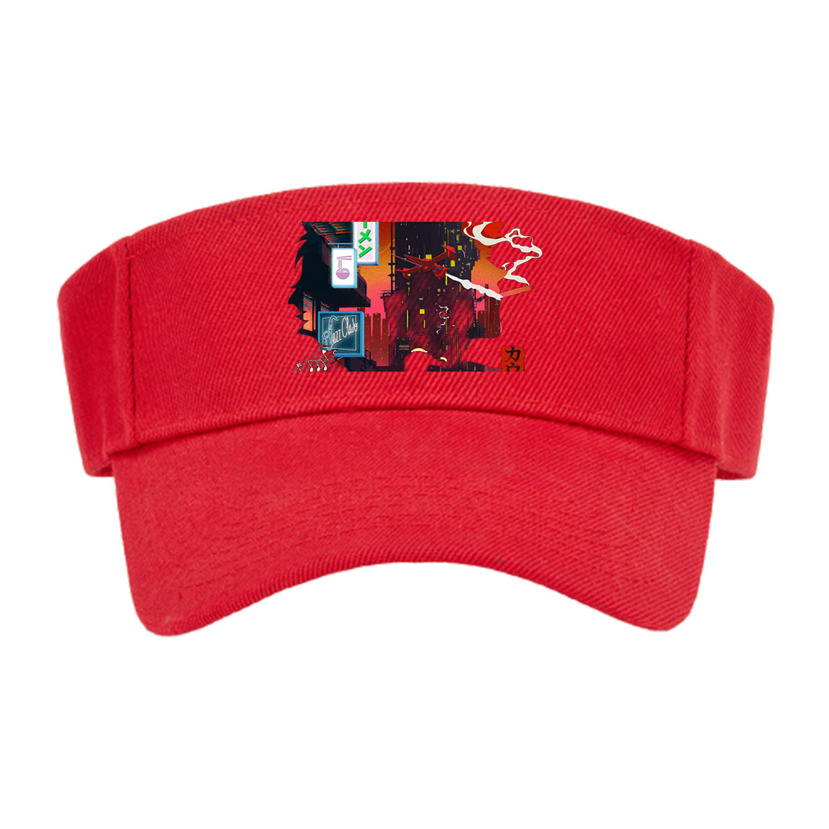 Cowboy in Neon City: Ramen, Jazz Club, and Flying Plane -  Visor cap